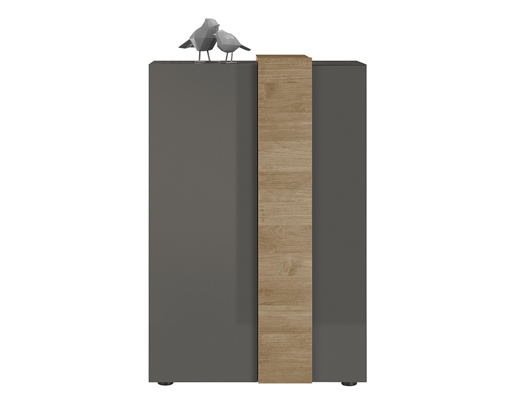 Positano Komoda wysoka 2-drzwiowa